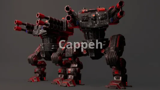 I will 3d model the robot and mecha