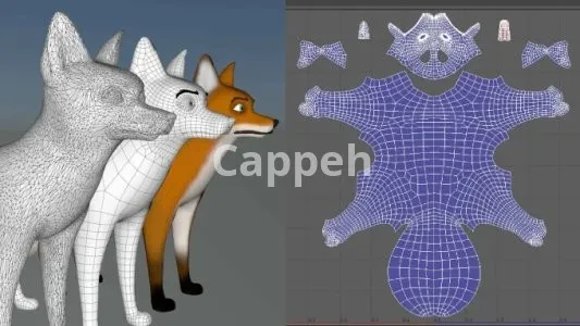 I will retopology 3d model and unwrap it with the best uv map