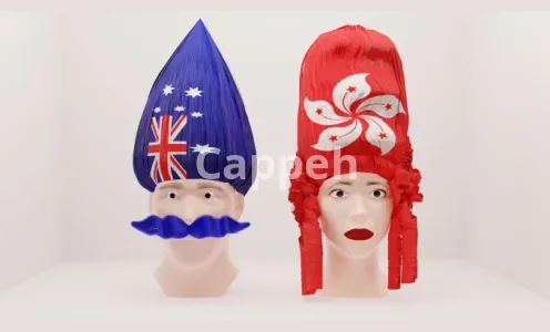 I will create 3d character and reference realistic hair design