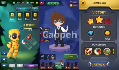 I will design modern game UI for PC and mobile