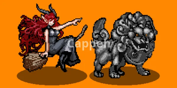 I will draw pixel art with various styles