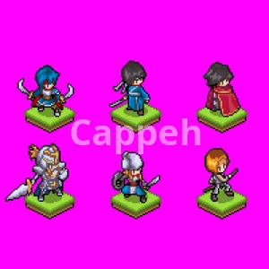 I will draw pixel art with various styles