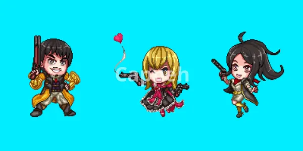 I will draw pixel art with various styles