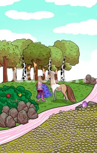 I will draw 2d game characters and game assets