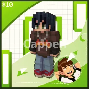 I will make professional custom minecraft skin quickly