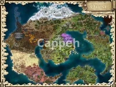 I will make your dream fantasy map for game, book, rpg campaign, boardgame