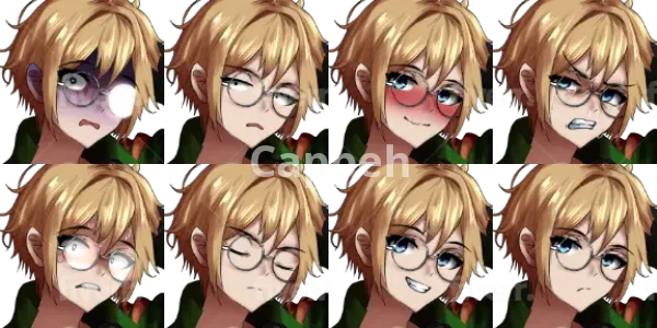 I will draw rpg maker character bust and faceset