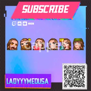 I will create snazzy twitch, kick emotes in 24 hours