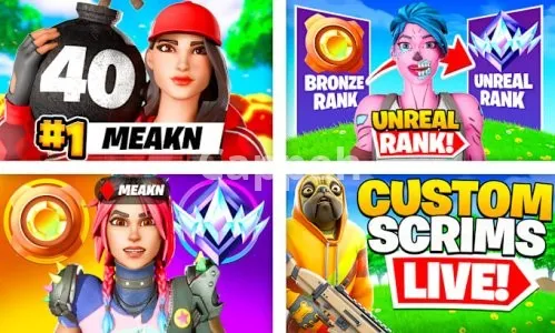 I will create you a fortnite thumbnail