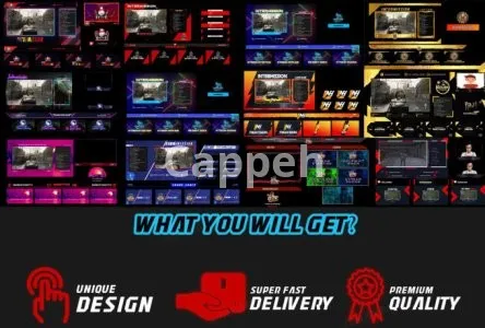 I will do streamlabs obs animation overlay