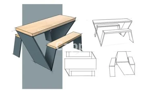 I will digital sketch your product