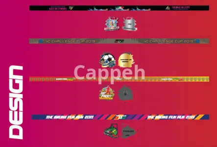 I will design running, cycling event medal badges