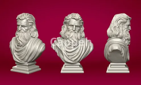 I will sculpting for 3d print ready file of toys, statue, figurine, actions figure