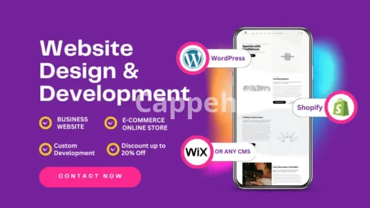 I will build or redesign website of your business
