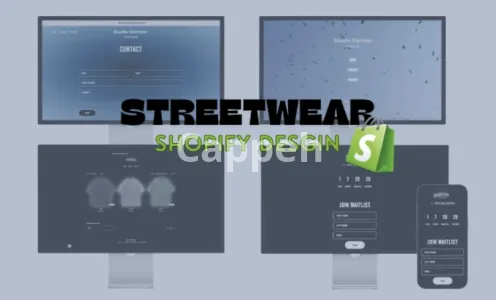 I will create your streetwear shopify website for your clothing brand store