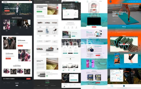 I will a website for your business more 100 templates available