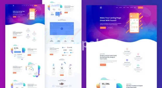 I will design amazing landing page in 48 hours