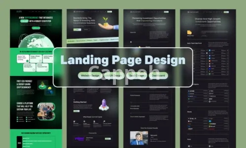 I will do modern website UI UX and landing page design in figma