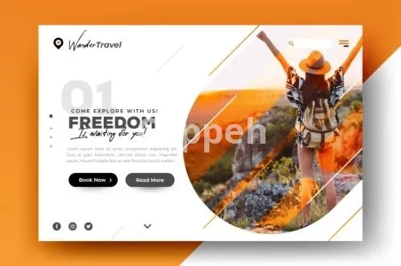 I will do professional and modern landing page design