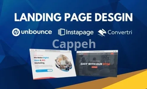 I will create landing page using unbounce, instapage, convertri