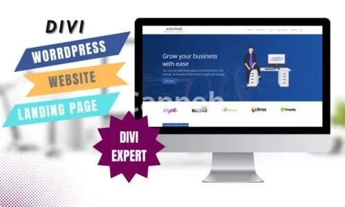 I will be your divi expert, divi landing page design with divi builder