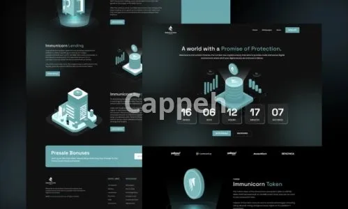 I will design modern nft professional landing page