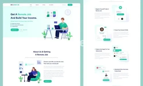 Our agency will design modern and converting landing page