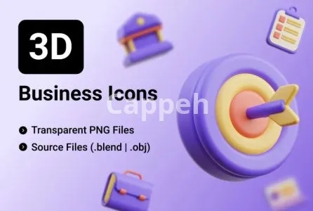 I will create professional 3d icon for your website or apps