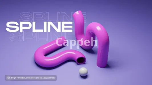 I will design 3d models, animations or icons using spline 3d