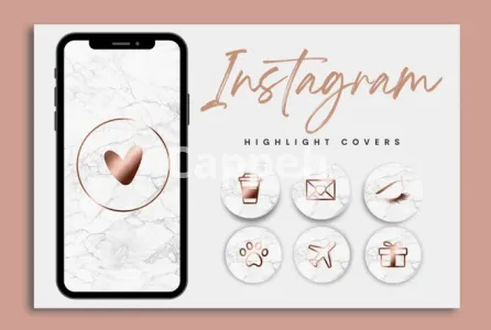 I will design professional instagram highlight icons