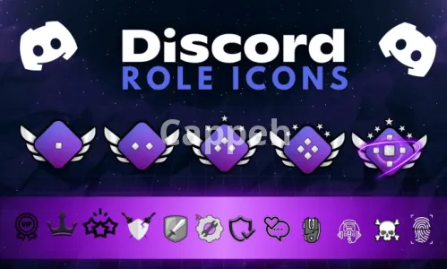 I will design discord role icons