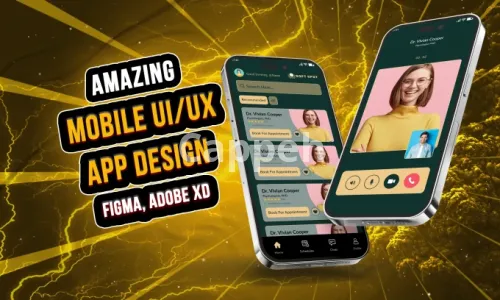 I will do amazing app designs, app mockups and UI UX in figma or adobe xd