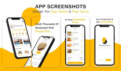 I will create app screenshots for app store, play store within 24hr
