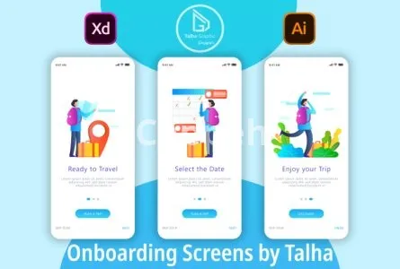 I will design onboarding and splash screens for your mobile app