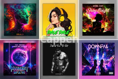 I will design a stunning album single cover artwork