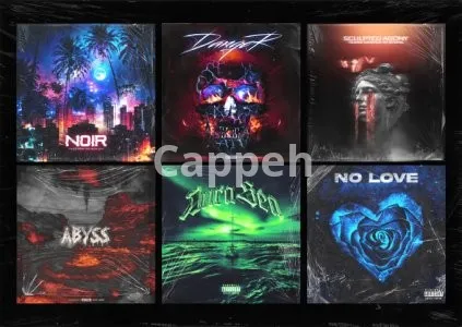 I will design unique music album cover art