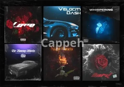 I will design unique music album cover art