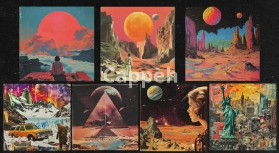 I will make vintage album cover for you