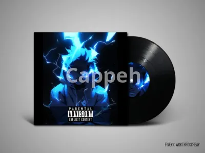 I will create custom anime cartoon album cover art