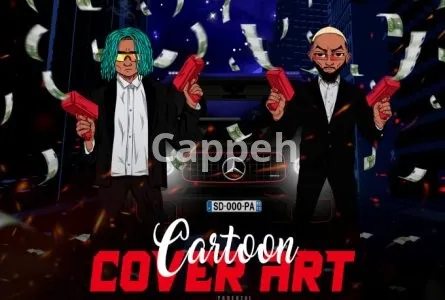 I will create a cartoon cover art spotify artwork based on ur idea