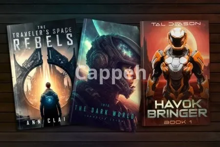 I will do a professional book cover, paperback, ebook hardcover and dust jacket