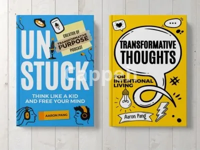 I will design a kids book cover or a minimalist one