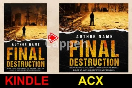 I will convert your book cover to acx audiobook cover