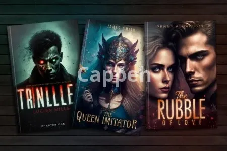 I will do a professional book cover, paperback, ebook hardcover and dust jacket