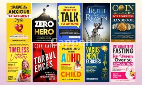 I will do non fiction book cover design in 24hrs