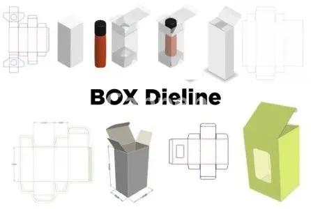 I will create dieline with bleed for any custom box packaging