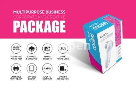 I will design creative product packaging and gift box