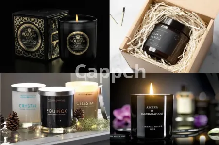 I will design luxury candle label, candle logo and product label