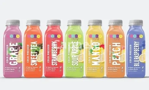 I will design juice label, water bottle label, energy drink, can and beverage label