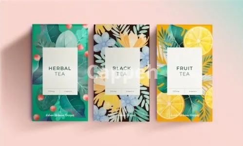 I will design tea packaging, tea label and tea box designs